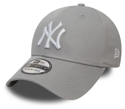 Produktbild von New Era Curved Cap New York Yankees Basic grey/white | 39THIRTY S/M