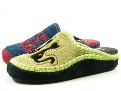 Produktbild von Manitu 330137 Schuhe Damen Hausschuhe Pantoffeln , Größe:41 EU, Farbe:Blau
