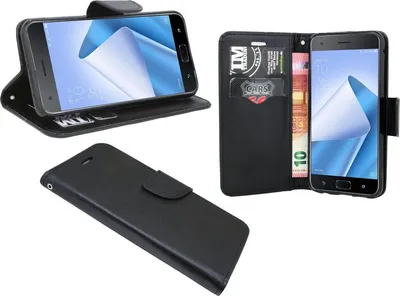 Produktbild von Asus Zenfone 4 Pro ZS551KL Handyhülle Tasche Flip Case Smartphone Schutzhülle Schwarz