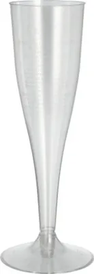 Immagine prodotto di 500 bicchieri con stelo per spumante, PS 0,1 l Ø 5 cm · 17,5 cm trasparenti