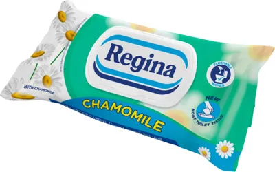 Obrázok produktu pre Regina, Papier toaletowy nawilżany Chamomile, 42 sztuki