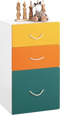 Obrázok produktu pre Detská hracia skrinka – krabica na hračky – drevo – 45 x 40 x 80 cm