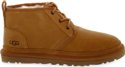 A single brown UGG Neumel Classic boot is shown against a white background.