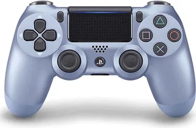 Produktbild von Original Sony PlayStation 4 Controller V2 Titanium Blue / Blau PS4