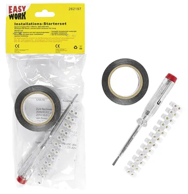 Produktbild von EASY WORK Installations-Starterset 12 Stück Verkaufseinheit 262197 4332539020973