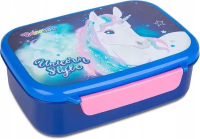 Image de COLORINO UNICORN Boîte à goûter scolaire
