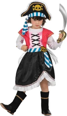 Produktbild von Mom Piratenkostüm Für Kinder Mehrfarbig 3-4 Years Mehrfarbig 3-4 Years