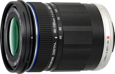 Produktbild von Olympus M.ZUIKO DIGITAL ED 40‑150mm 1:4.0‑5.6 R, 13/10, 40 - 150 mm, Autofokus