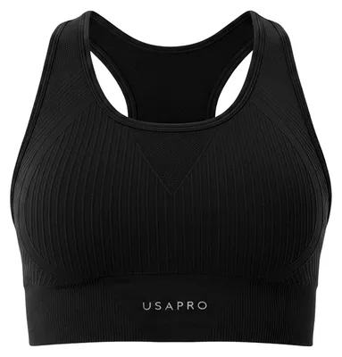 Produktbild von USA - Sport-BH für Damen, Nahtlos GT15896 (32 DE) (Schwarz)