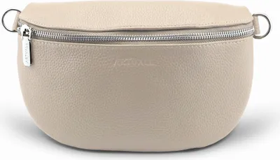 Produktbild von ARTVALL - Umhängetasche aus Leder ohne Gurt, Praktische Umhängetasche, Schultertasche Damen, Crossbody Bag, Einzelne Tasche Vintage Look in Taupe
