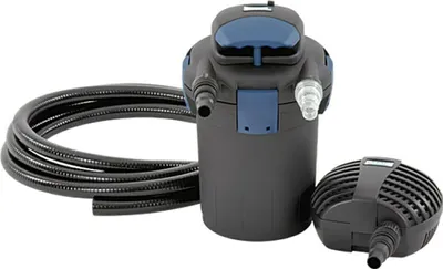 Produktbild von Oase Druckfilter-Set BioPress 4000 Inklusive UVC 7 Watt Für Teiche Bis 4000 L