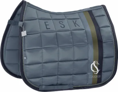 Immagine prodotto di Eskadron Big Square Mattgloss Schabracke blu acciaio Classic Sports 25 F/S, Größe:VS