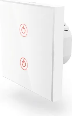Produktbild von Hama Smart-Lichtschalter mit WLAN, in Weiß