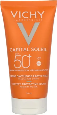 Produktbild von Vichy Creme Idéal Soleil Velvety Cream SPF50+