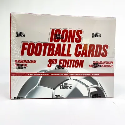 Produktbild von Club Legacyz, Hobby-Box, Icons Soccer Third Edition 2026