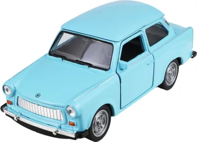 Produktbild von Spielzeugauto Trabant 601 blau Trabbi Trabi Souvenir DDR Kult Auto