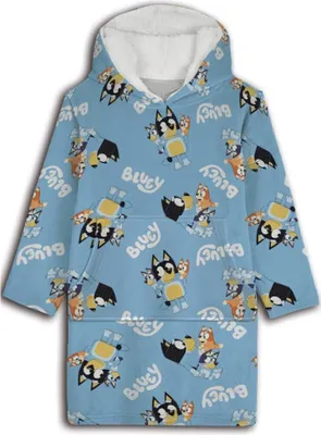 Immagine prodotto di Poncho con cappuccio Bluey 7 - 14 anni Poliestere