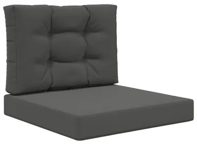 Produktbild von vidaXL Sofakissen für draußen Polyester Anthrazit 60 x 60 x 8 cm