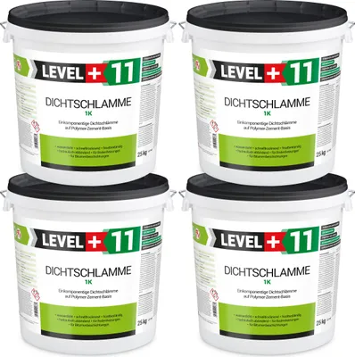 Produktbild von Dichtschlämme 1K Balkon Trockener 100Kg Keller Terrasse Dusche Bad Aussen L+11