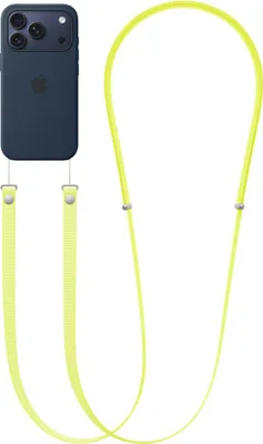 Image de Apple Crossbody Strap - Jaune fluo
