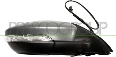 Produktbild von PRASCO VG5227323P Außenspiegel Seitenspiegel Rechts für VW Jetta IV (162, 163, AV3, AV2) Beheizt Konvex Grundiert Elektrisch