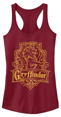 Productafbeelding van Harry Potter dameshemd met Gryffindor-wapen, karmijnrood, maat M