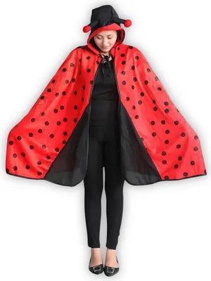 Produktbild von Marienkäfer Kostüm-e, An82, One Size, Umhang Erwachsen-e Fasching Karneval