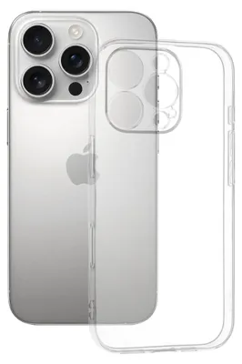 Obrázok produktu pre Techsuit Clear Silicone kryt na iPhone 16 Pro – priehľadný