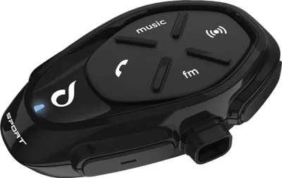 Obrázok produktu pre Interphone INTERPHOSPORT, Bezdrôtový, 55 g, Slúchadlá s mikrofónom, Čierna