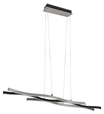 Produktbild von TRIO LED-Pendelleuchte Blaze 341210305 aluminiumfarbig, 35 W, 4300 lm, CCT