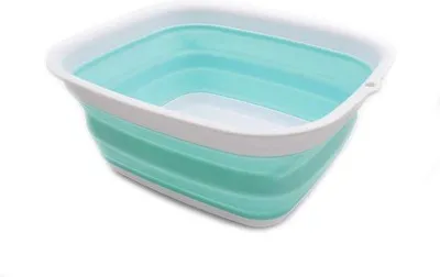 Obrázek produktu pro Kompaktní umyvadlo 7,7 l, plastové, bílé/zelené