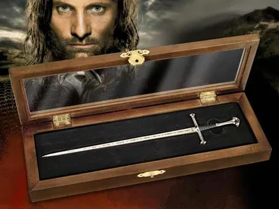 Produktbild von Herr der Ringe Brieföffner Anduril