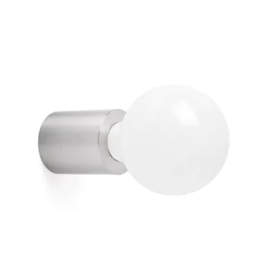 Produktbild von Zehn 1-Licht-Wandleuchte aus mattem Nickel