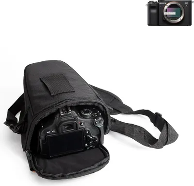 Produktbild von K-S-Trade Kameratasche Fototasche Schultertasche Umhängetasche kompatibel mit Sony Alpha 7C Colt für Systemkameras Schutzhülle bag Zubehörtasche