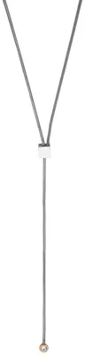 Produktbild von Esprit ESNL00422280 Damen Collier Edelstahl Bicolor Rose weiß 80 cm