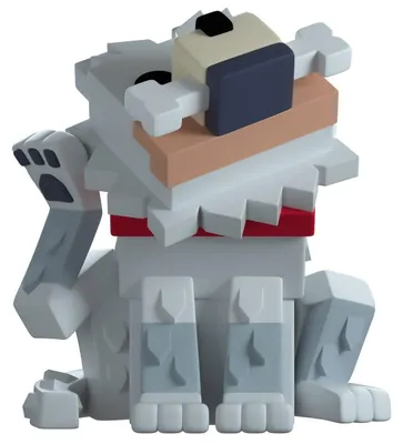 Produktbild von Minecraft Vinyl Figur Haunted Wolf 10 cm