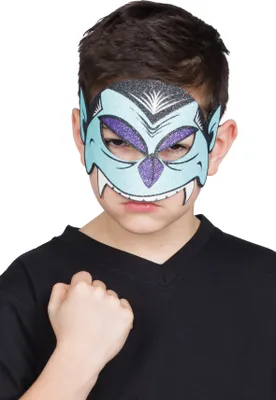 Produktbild von 64068 - Glittermaske Vampir Kind