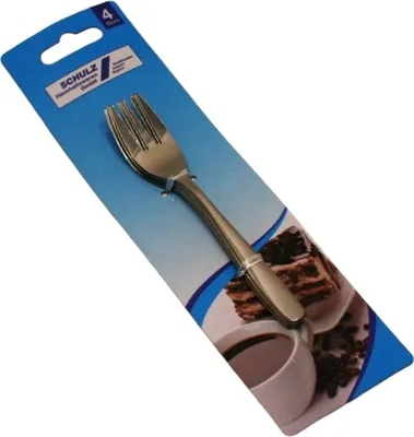 Produktbild von Edelstahl Kuchengabel 4er Set