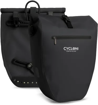 Obrázok produktu pre Cyklistická taška 28 l, vodotesná, čierna, pre e-bike