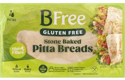 Imagen del producto de BFree Pita Broodjes Gluten Free 220g – Panes de pita suaves y deliciosos sin gluten