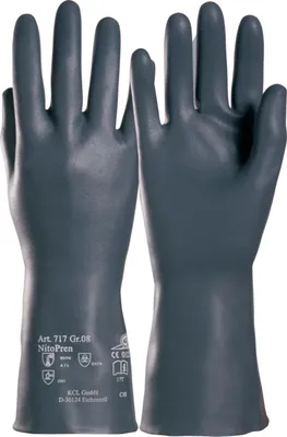 Obrázok produktu pre Honeywell Chem. rukavice Nitopren 717, veľkosť 7, 10 ks