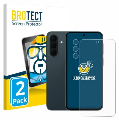 Produktbild von 2x Für Samsung Galaxy A37 5G (Display+Kamera) Schutzfolie BROTECT Displayschutz Display Schutz Folie Klar Transparent