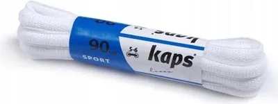 Produktbild von Langlebige Schnürsenkel für Sportschuhe 90 cm Kaps Sport - Weiß