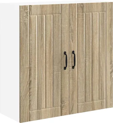 Immagine prodotto di vidaXL Armadio a muro LUCCA in rovere Sonoma 80 x 31 x 80 cm in materiale derivato dal legno