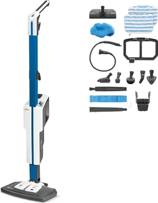 Obrázek produktu pro Polti Vaporetto SV620_Style, Parní mop, 0,5 l, Modrá, Bílá, Knoflíky, 1500 W, AC