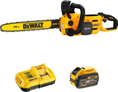 Image de Tronçonneuse 45cm 54V DEWALT DCMCS574X1-QW avec une batterie 9,0 Ah FLEXVOLT