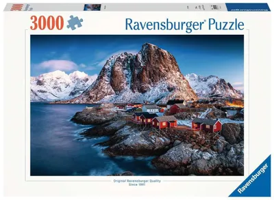 Produktbild von Ravensburger Klassische-Puzzles Hamnoy, Lofoten -3000-Stücke - Ab 14 Jahre für Kinder