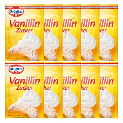 Obrázok produktu pre Dr. Oetker vanilkový cukor, balenie po 10 ks (10x 8 g)