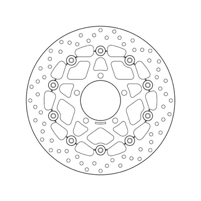 Produktbild von BREMBO Serie Oro Bremsscheibe 300mm 78B40840