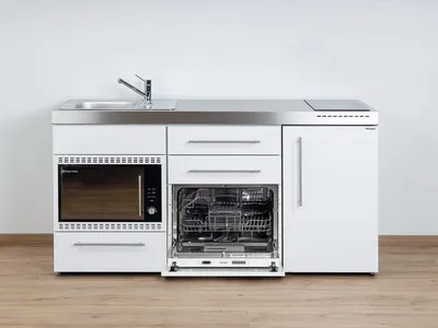 Produktbild von Stengel Miniküche MPGSMOS 170 mit Kühlschrank, Geschirrspüler, Mikrowellenofen